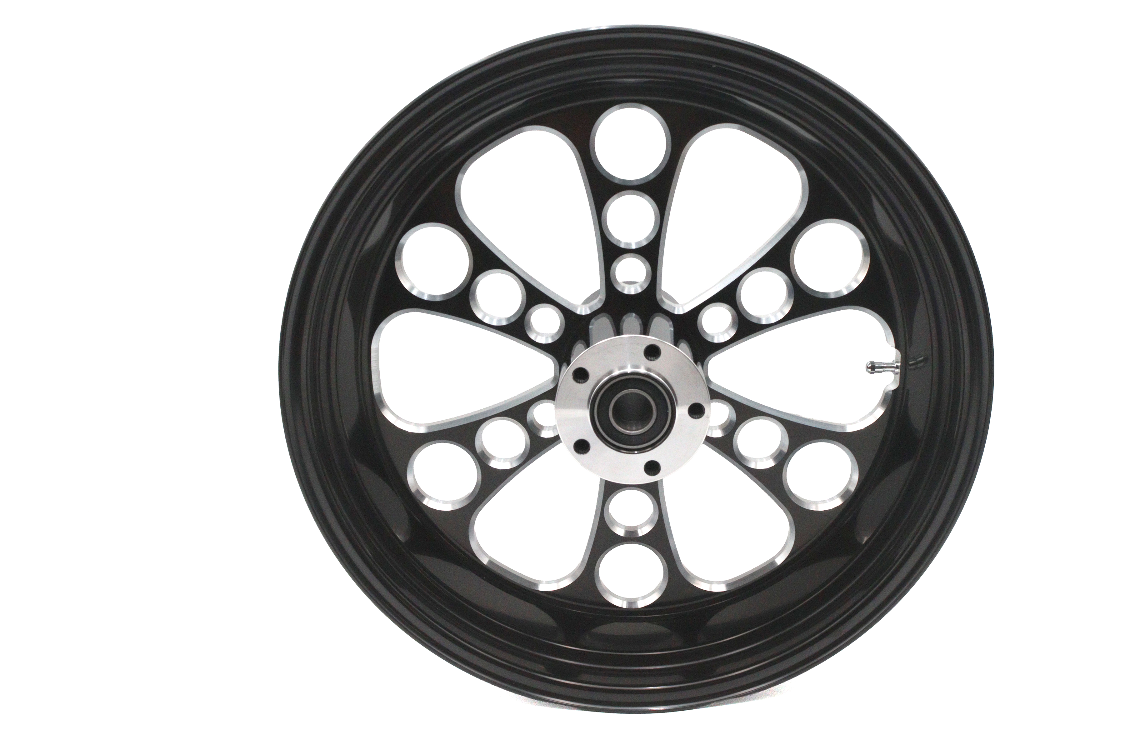 18" x 5.5" Kool Kat Rear Wheel Black Cut