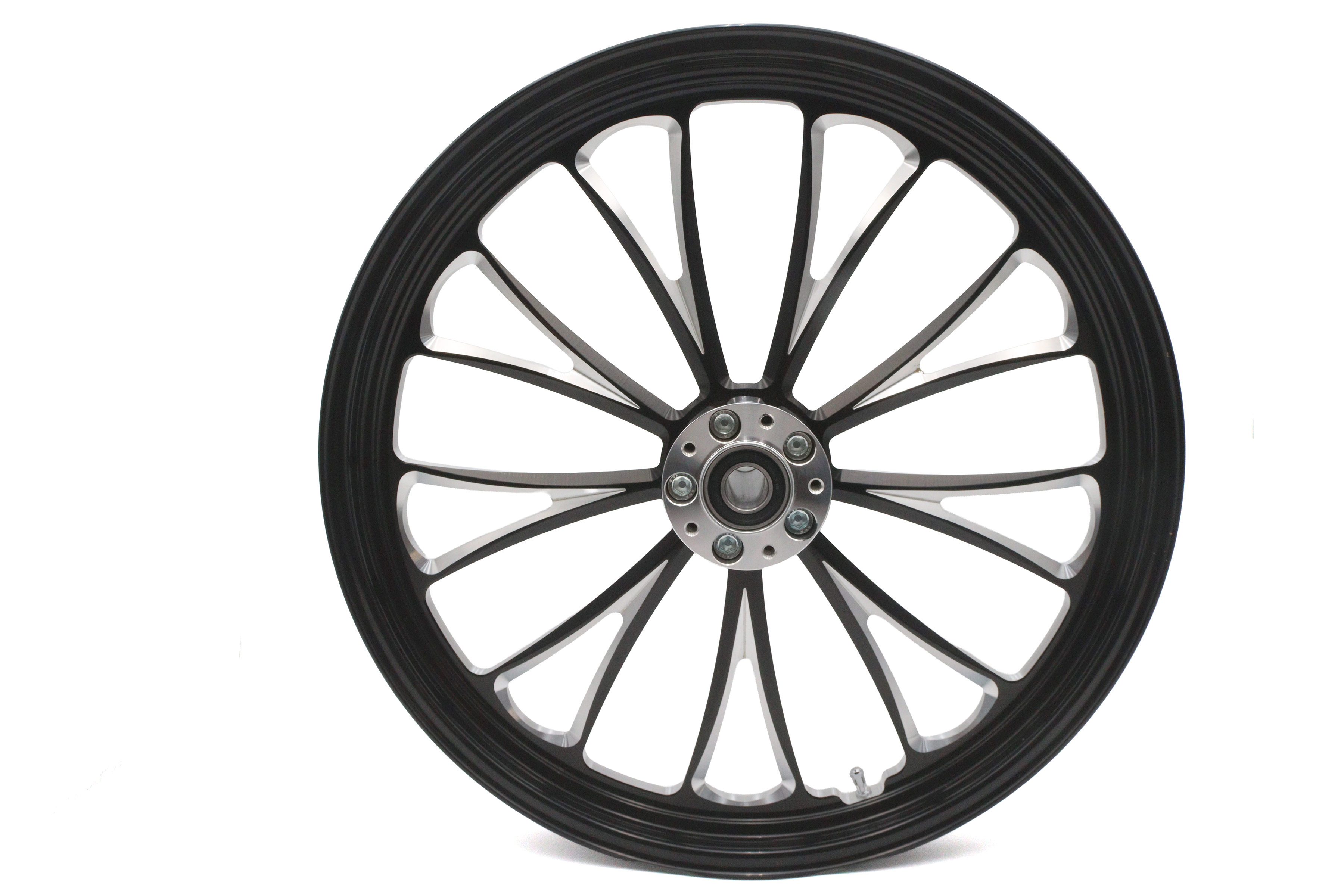 21" x 2.15" Manhattan Front Wheel Black Cut