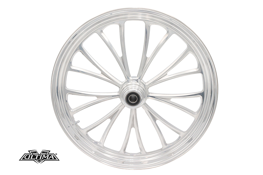 23" x 3.5" Manhattan Front Wheel Polished