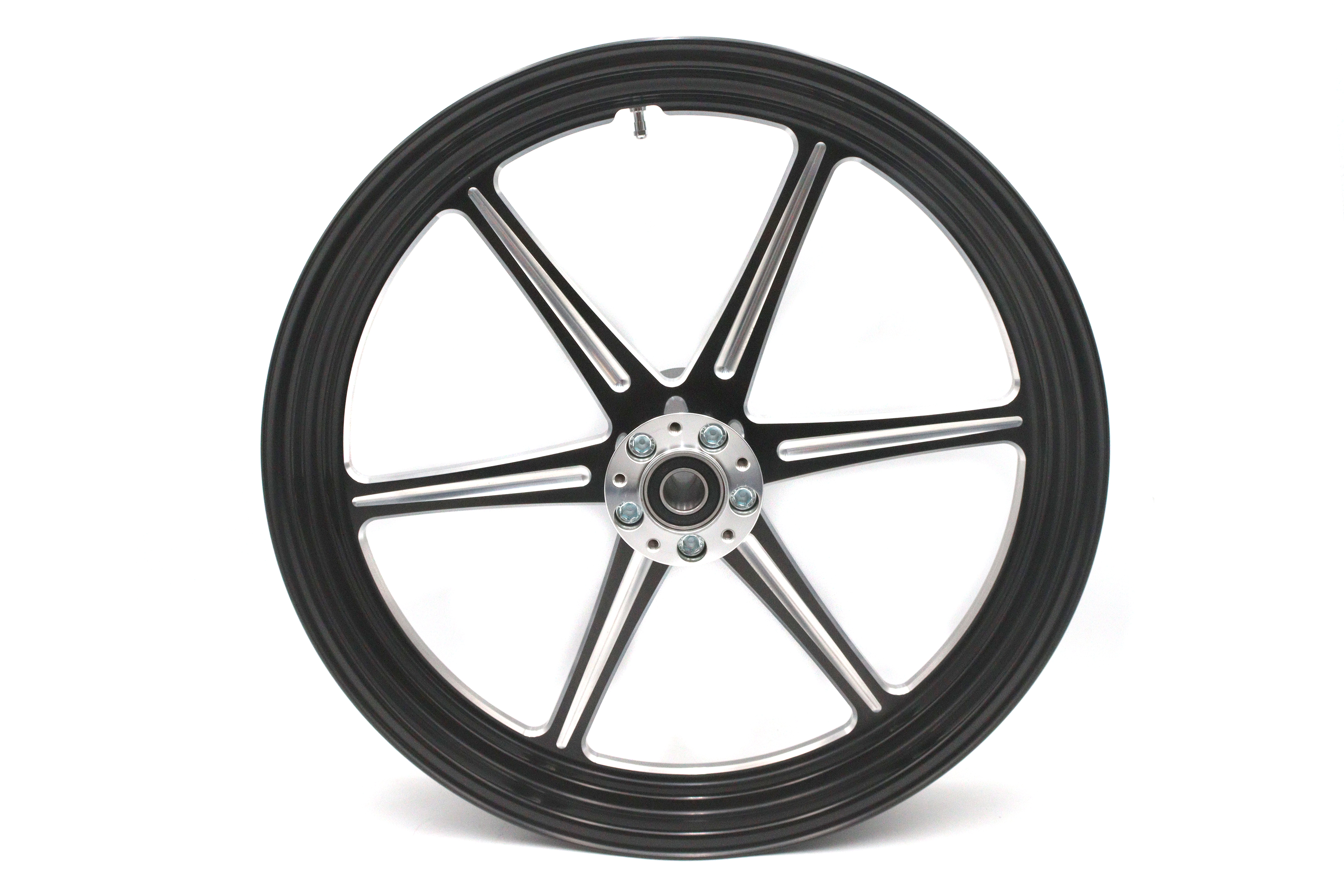 21" x 3.5" Revolver Front Wheel Black Cut