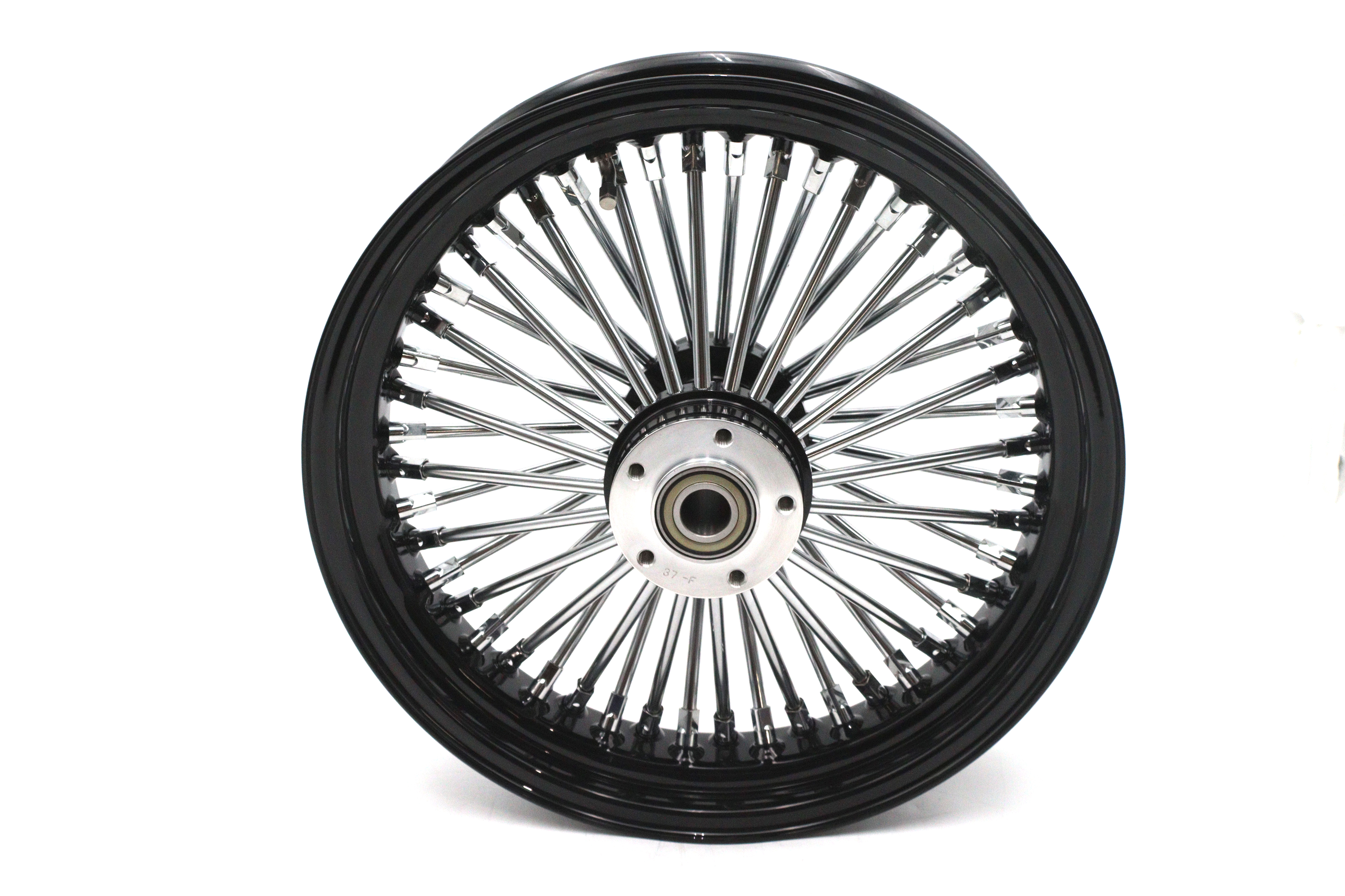 16" x 3.5" King Spoke Rear Wheel Black