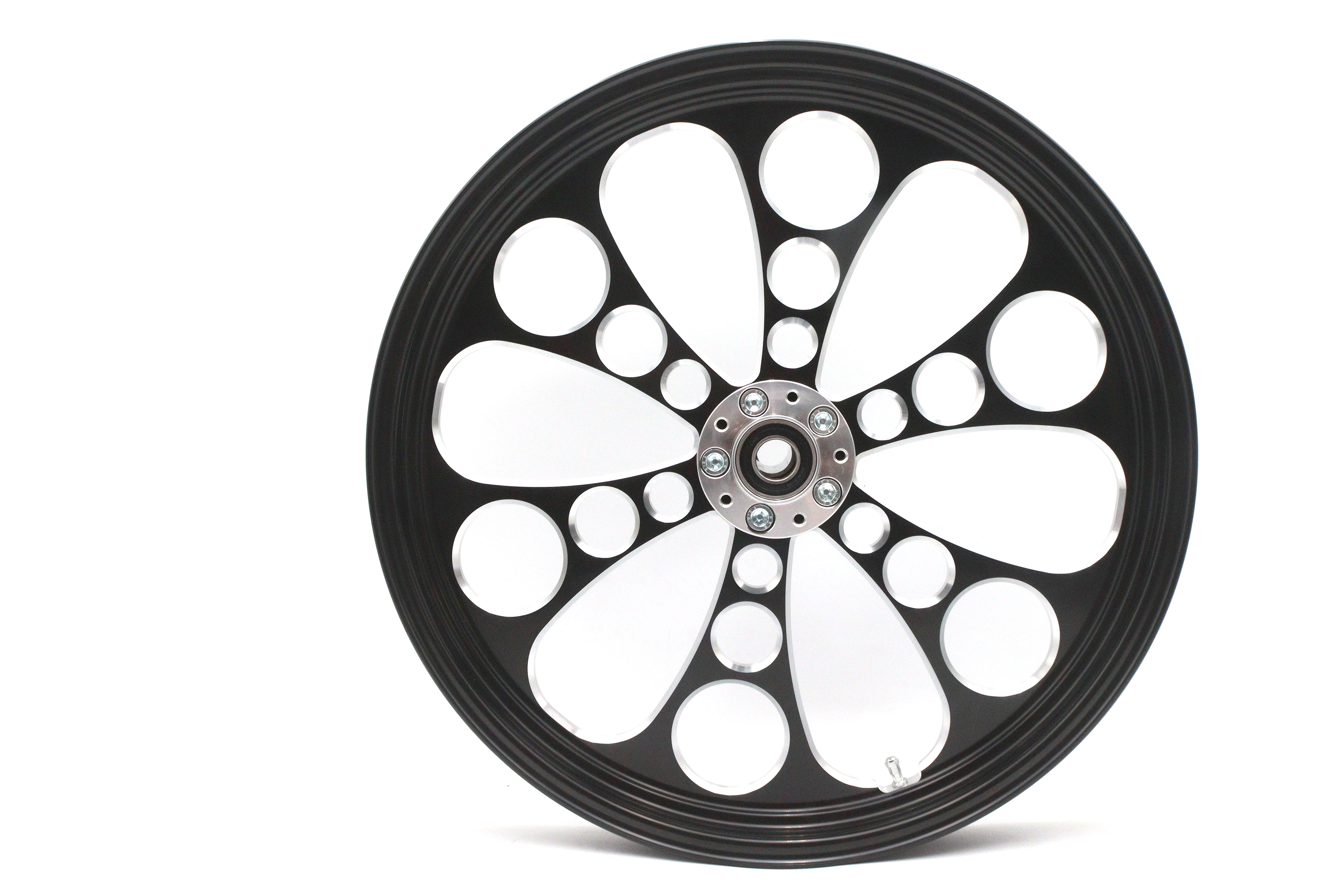21" x 2.15" Kool Kat Front Wheel Black Cut
