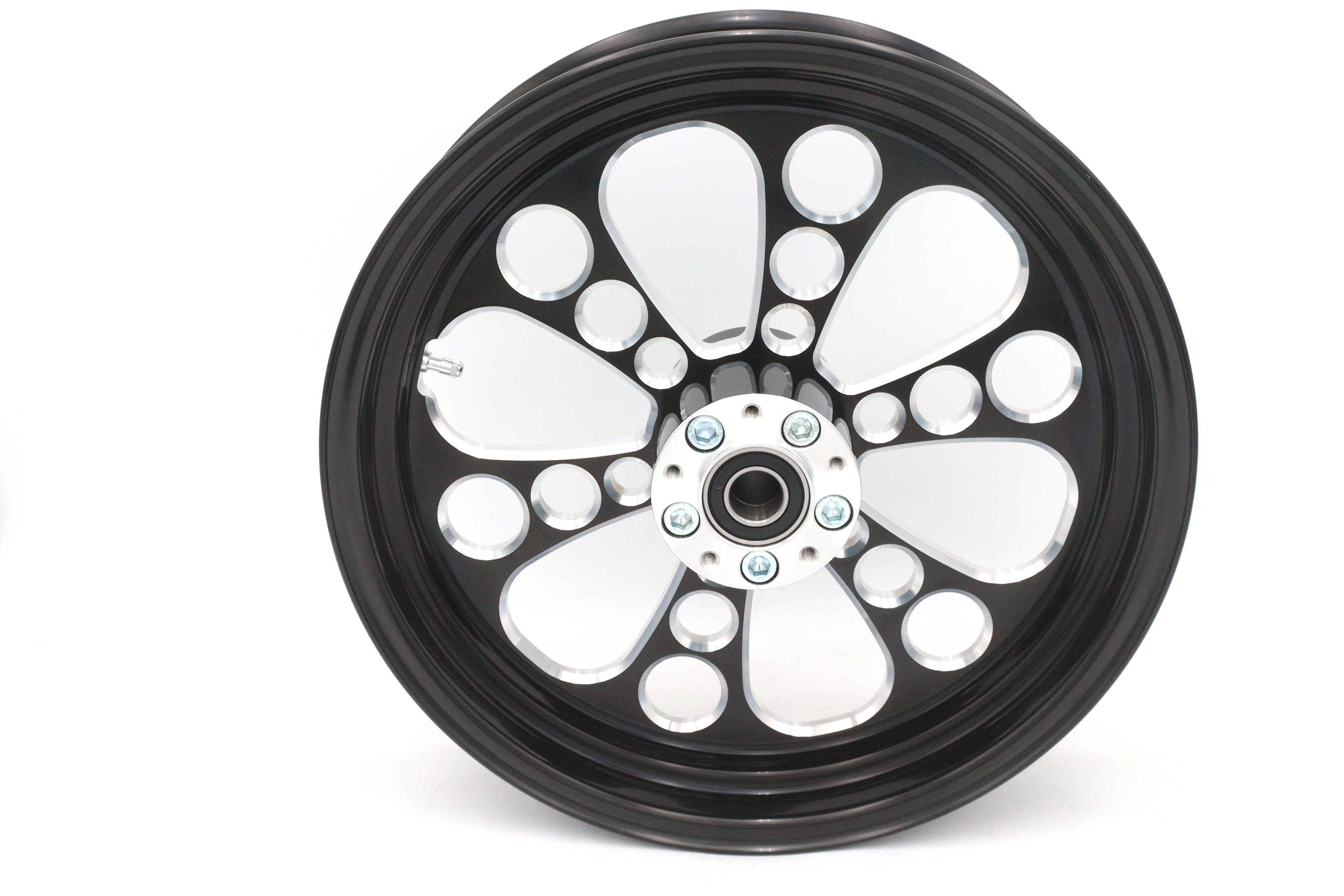 16" x 3.5" Kool Kat Front Wheel Black Cut