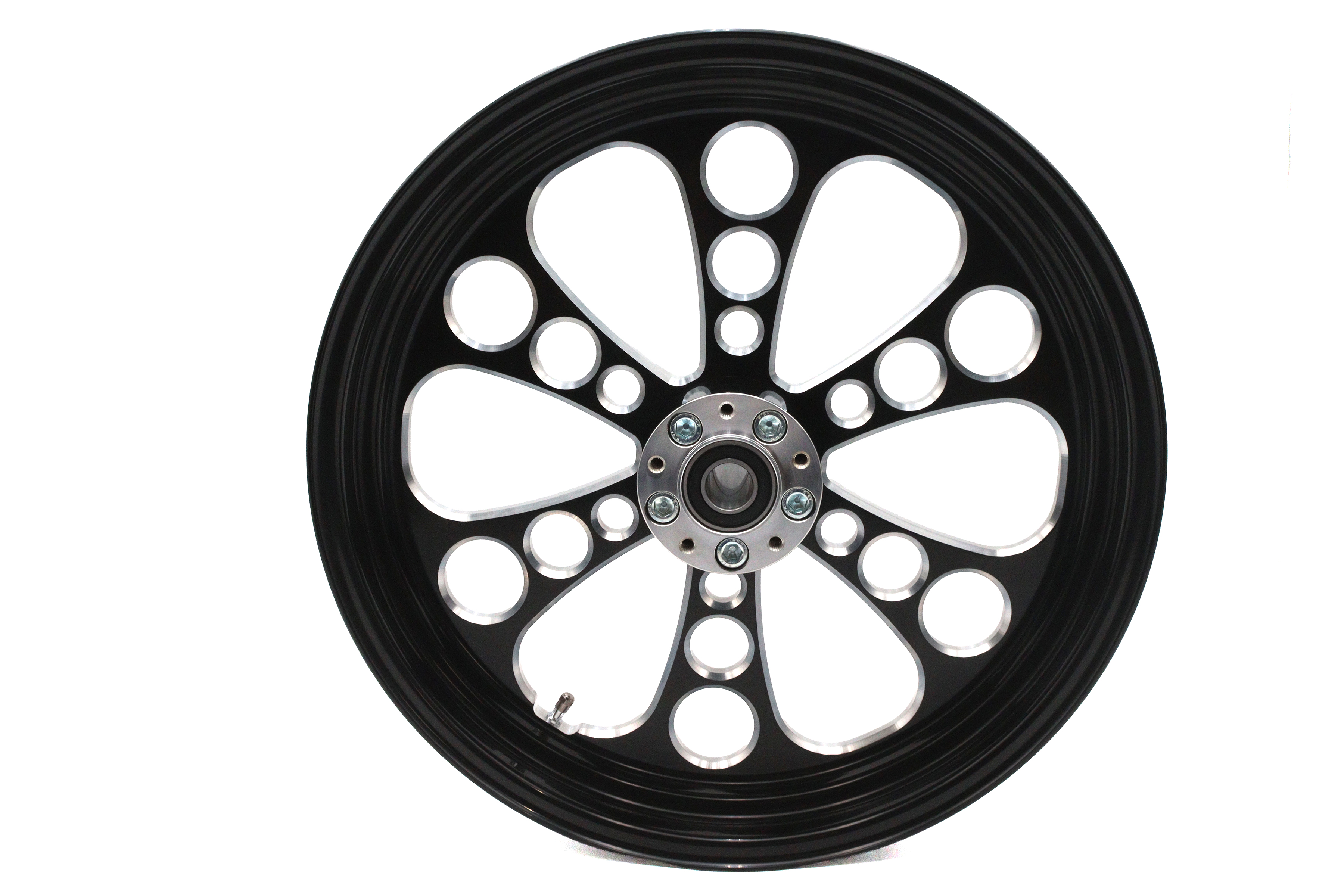 18" x 3.5" Kool Kat Front Wheel Black Cut
