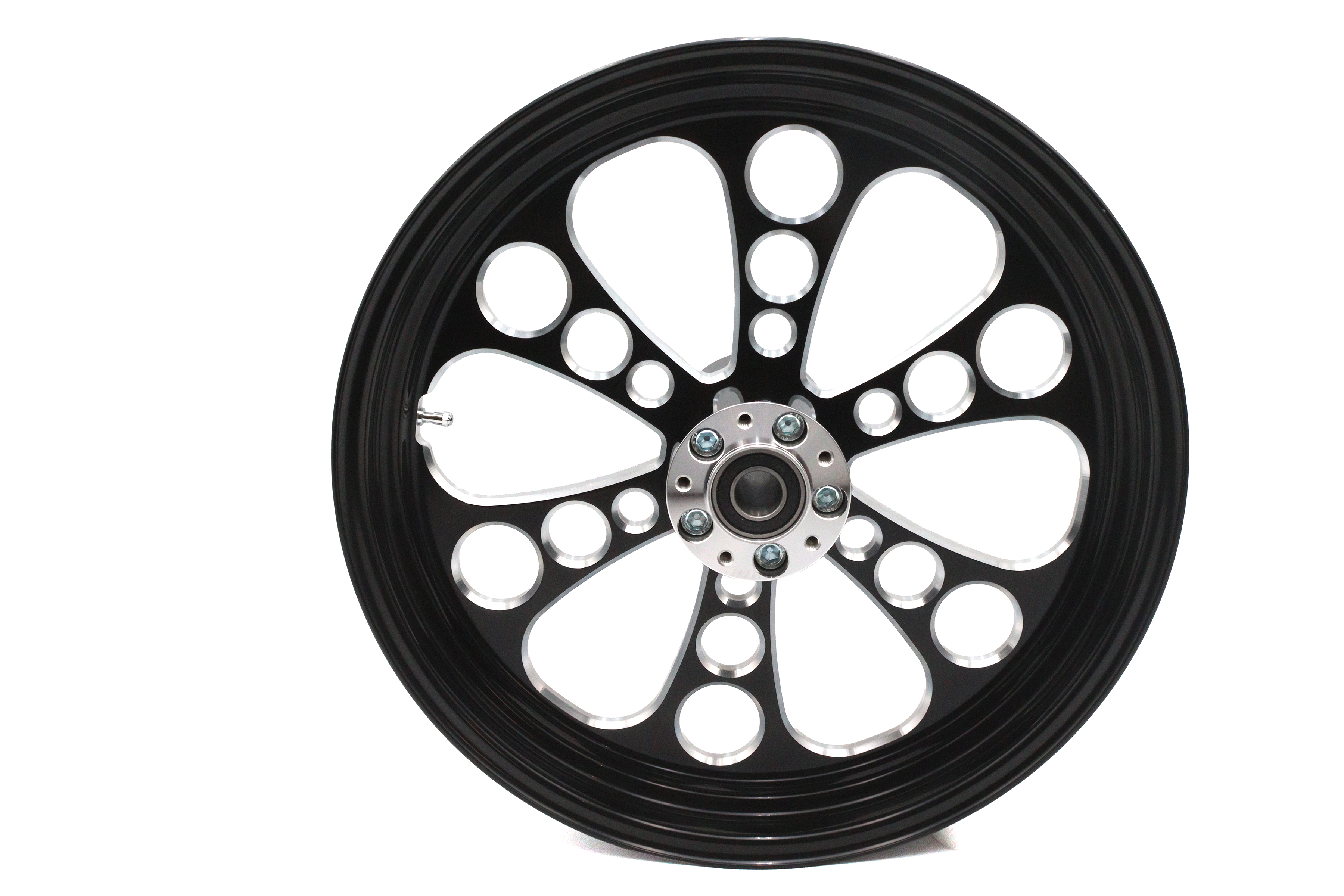 18" x 3.5" Kool Kat Front Wheel Black Cut