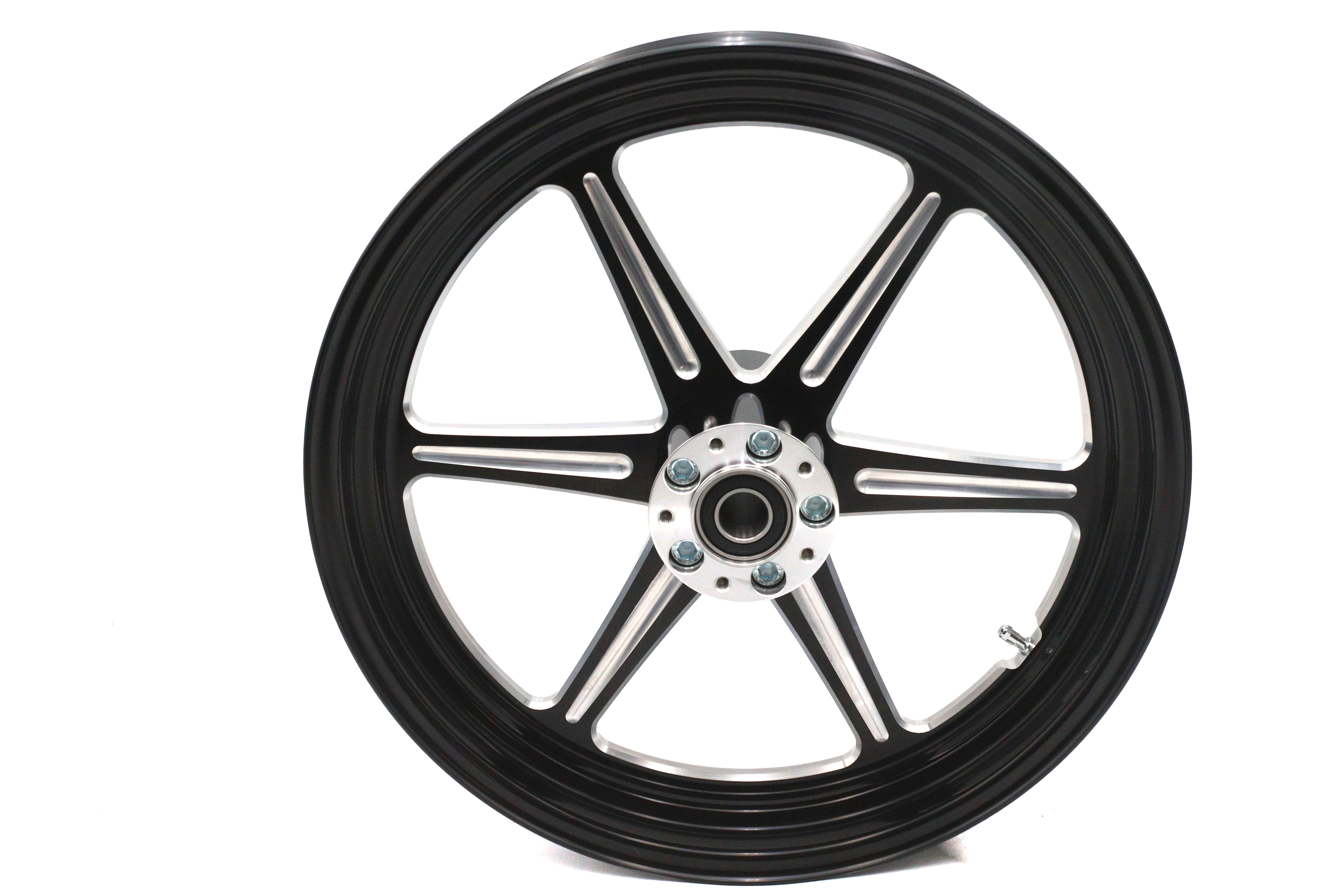 18" x 3.5" Revolver Front Wheel Black Cut