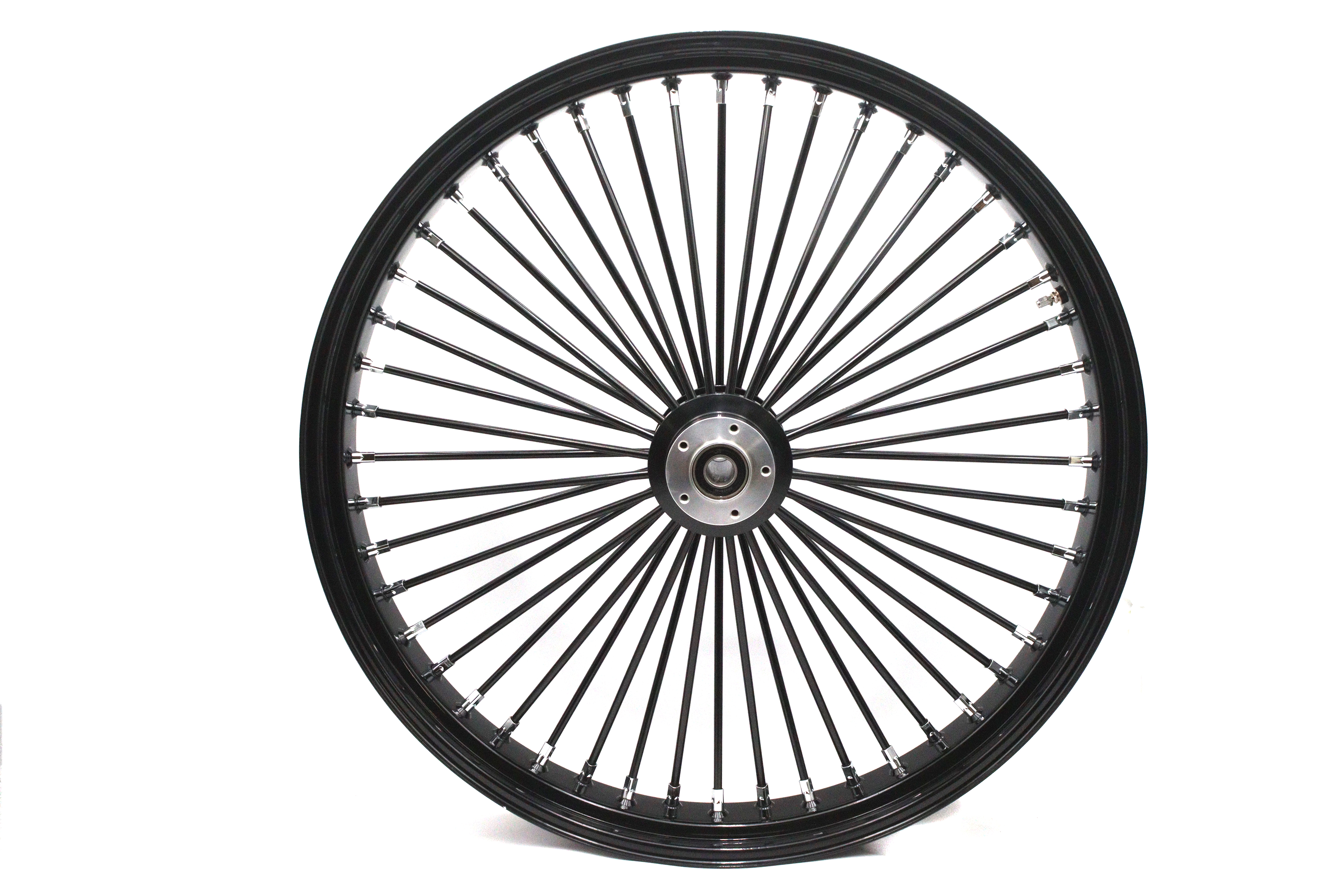 30" x 4.0" King Spoke Front Wheel Black