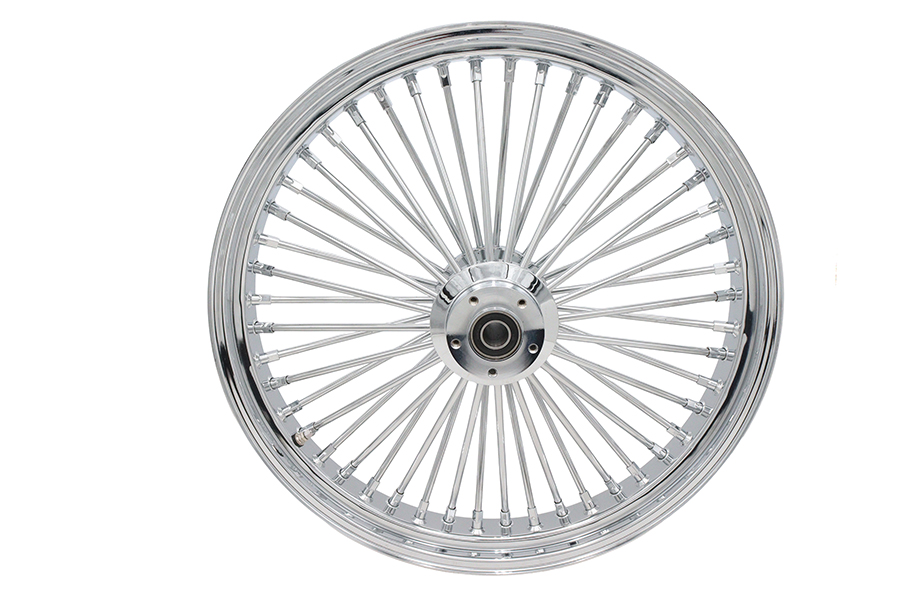 23" x 3.5" King Spoke Front Wheel Chrome