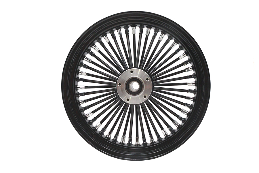 16" x 3.5" King Spoke Front Wheel Black