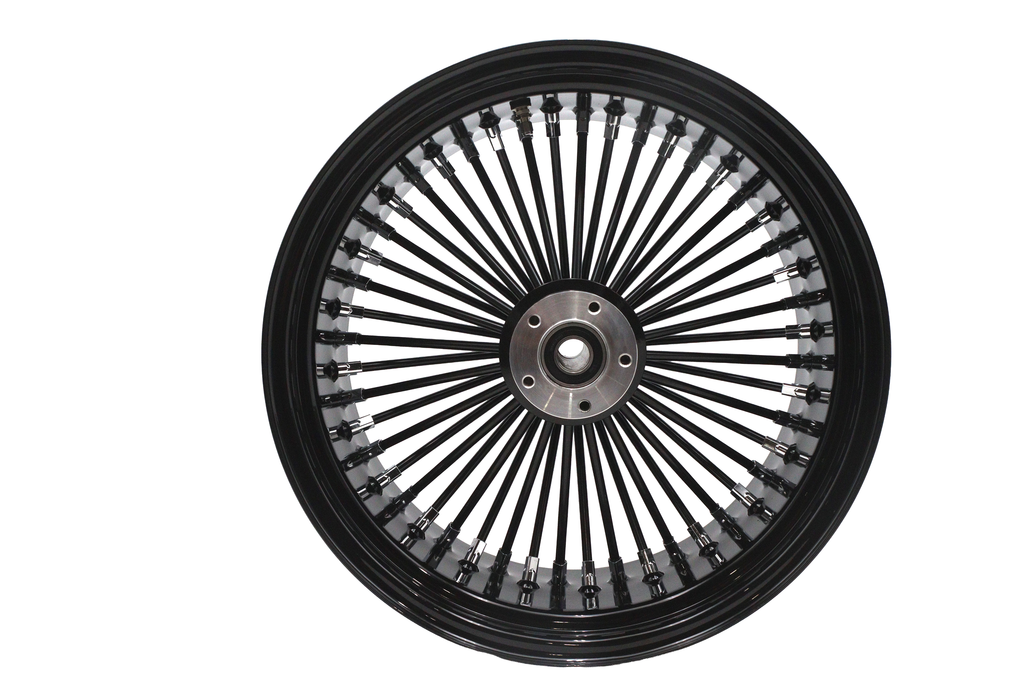 18" X 8.5" King Spoke Rear Wheel Black