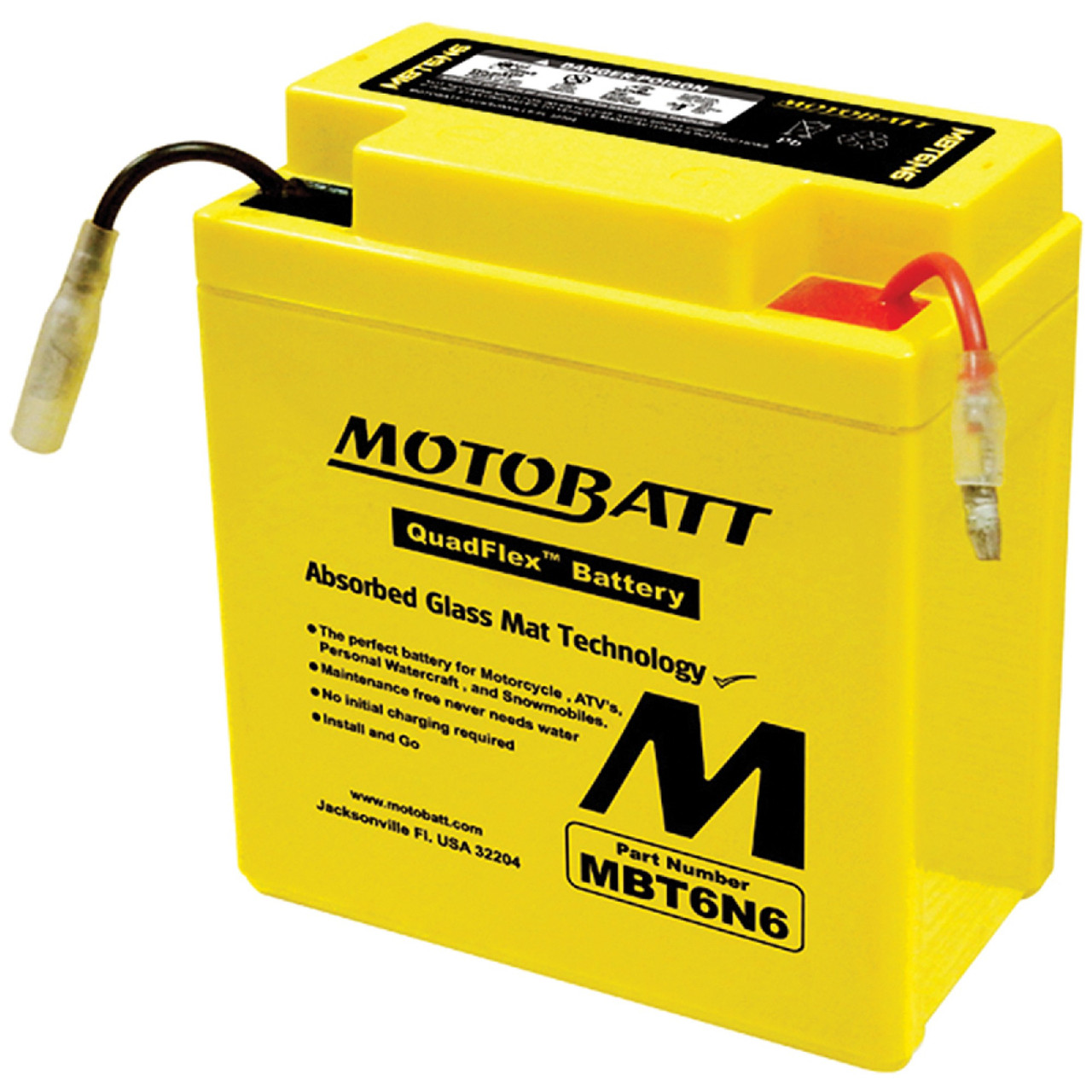 Motobatt Mini 6 Volt Battery