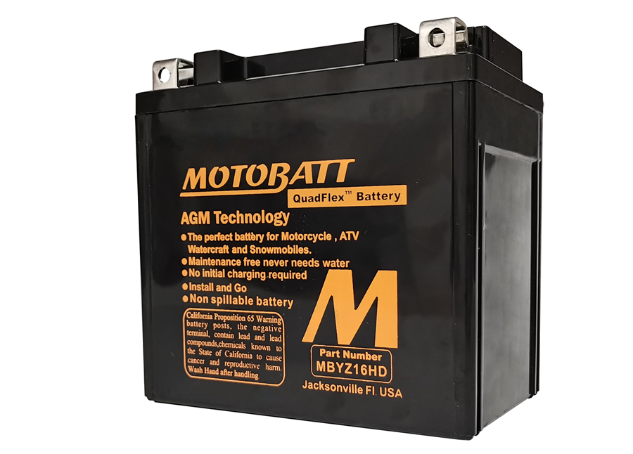 *UPDATE MotoBatt 12 Volt AGM Fully Sealed Black Battery