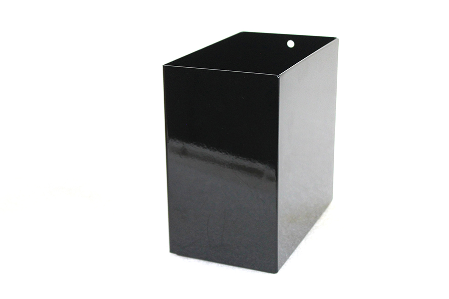 Battery Steel Box Black fits Harley Davidson - Picture 4 of 4