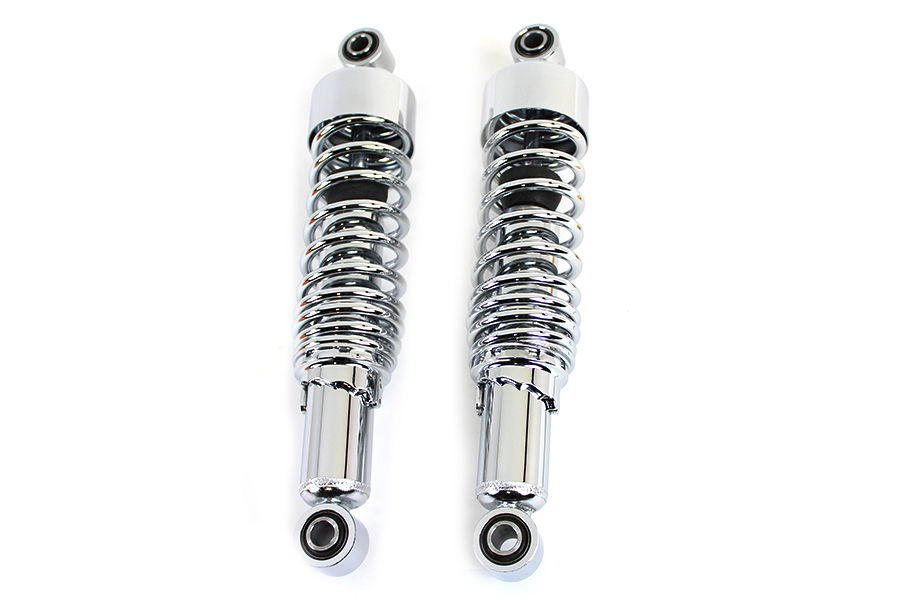 VTwin Dura AEE 13'' Chrome Shocks 1985-2016 Harley Touring FLHR FLHX FLTR FLHT