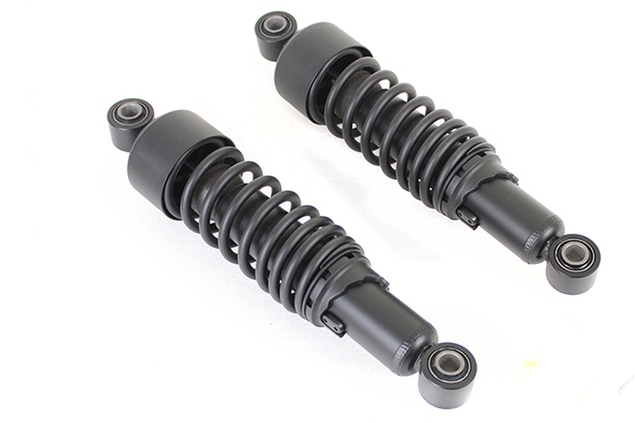 VTwin Dura AEE Black 12" Rear Shocks 1995-2016 Harley Touring FLHR FLHX FLTR