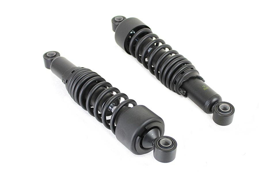 VTwin 13'' Dura AEE Black Shocks 1995-2016 Harley Touring FLHR FLHX FLHT FLTR