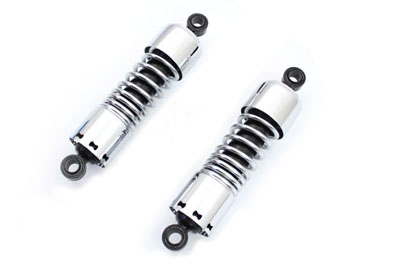 VTwin AEE 11" Chrome Rear Motorcycle Coil Shock Set 1980-2005 Harley Touring FLT