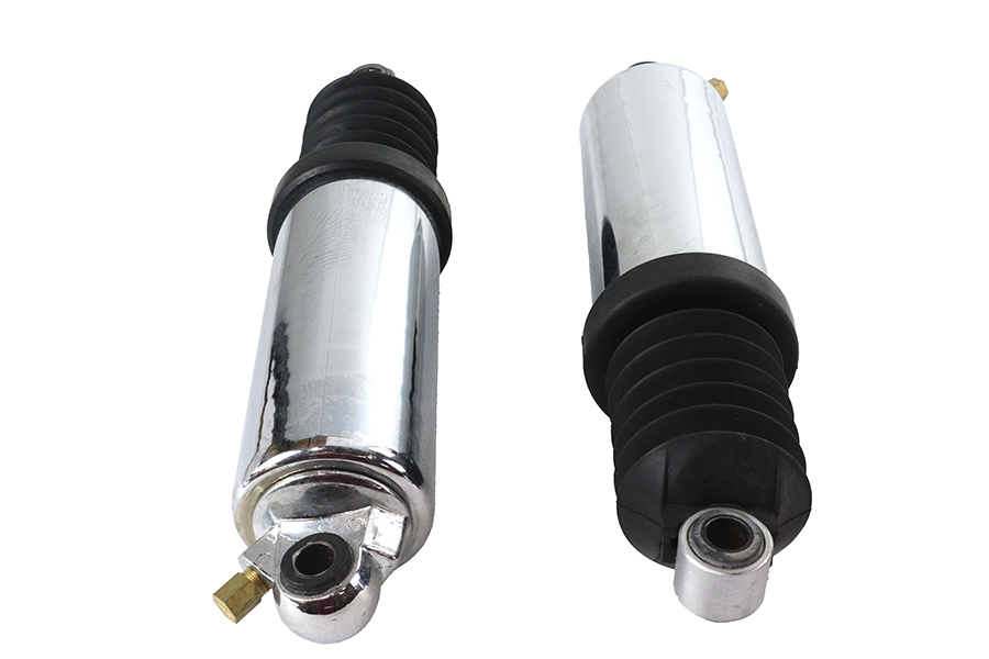AEE Chrome Low Motorcycle Rear Air Shock Set 1991-1996 Harley Touring FLHR FLHT