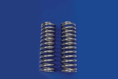 *UPDATE Chrome 13-1/2" Shock Spring Set