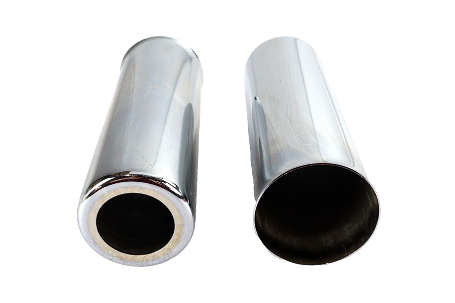 Chrome 8" Shock Spring Cover Set