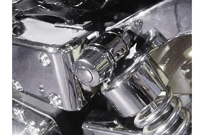 Shock Stud Cover Upper Chrome