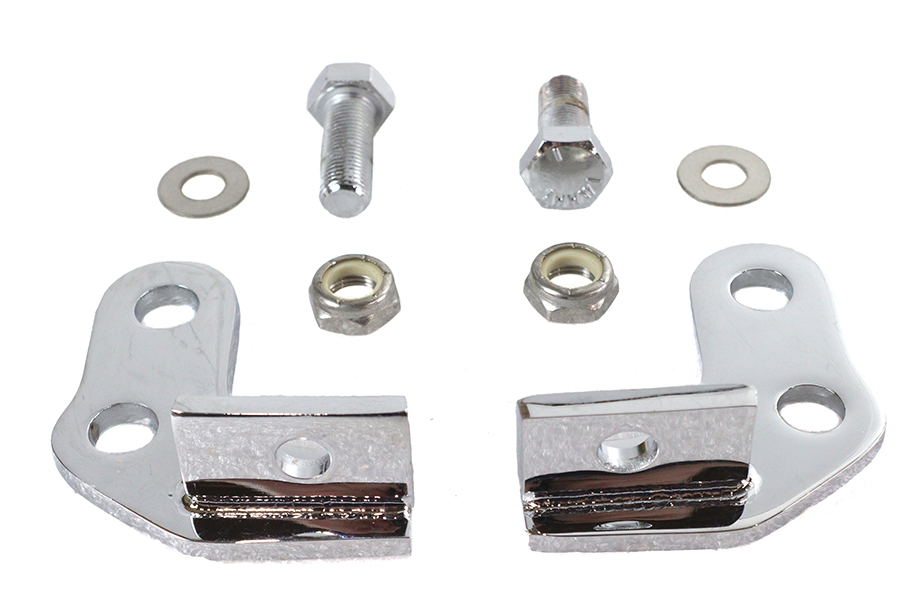 Rear Shock Lowering Kit Chrome