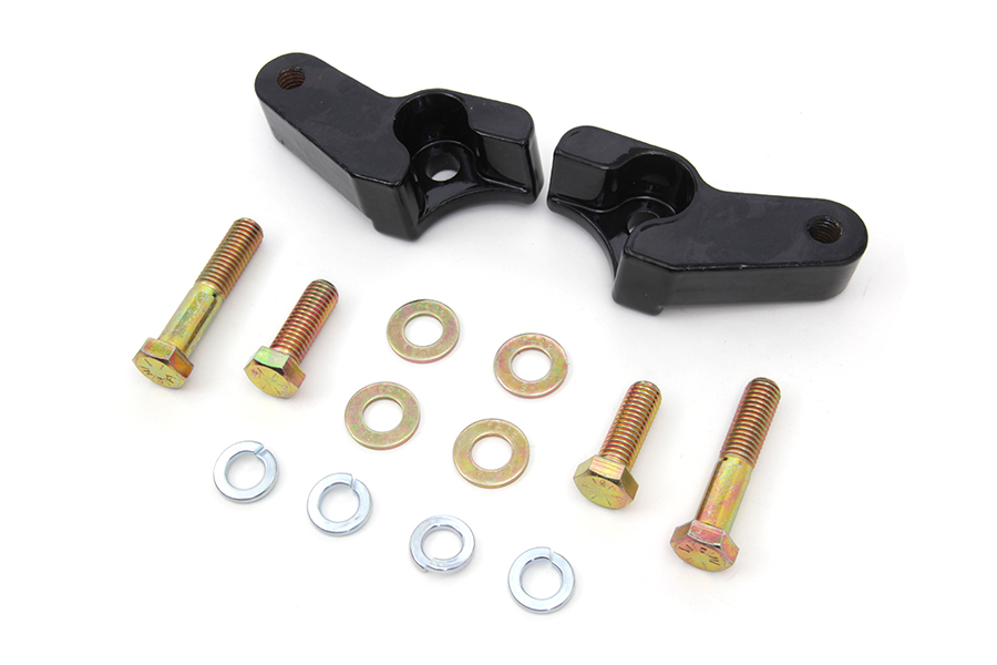 Rear Shock Lowering Kit Black