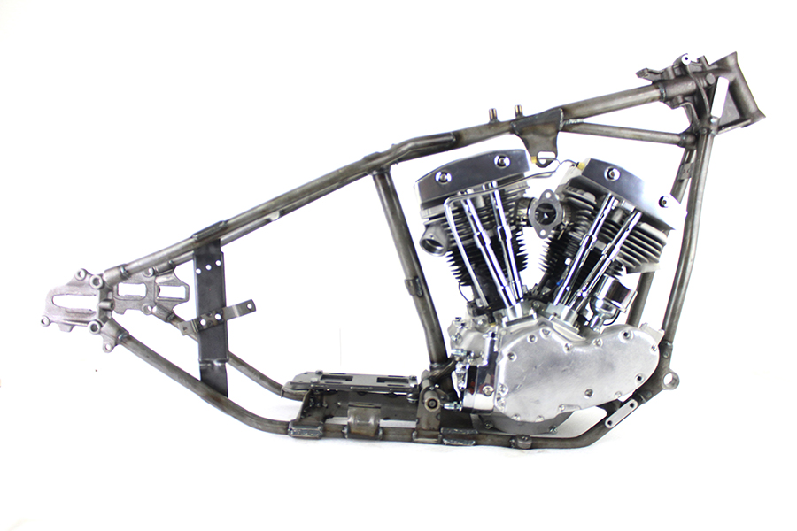 UPDATE Shovelhead 74 Long Block and Wishbone 30 Rake Frame Starter Set