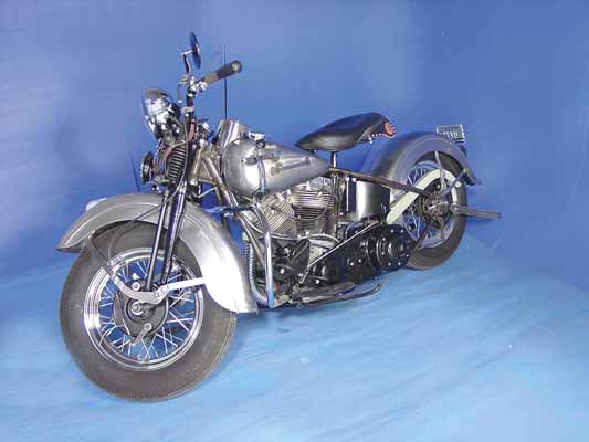 Replica 1948 Panhead Bike Kit Restoration Finish