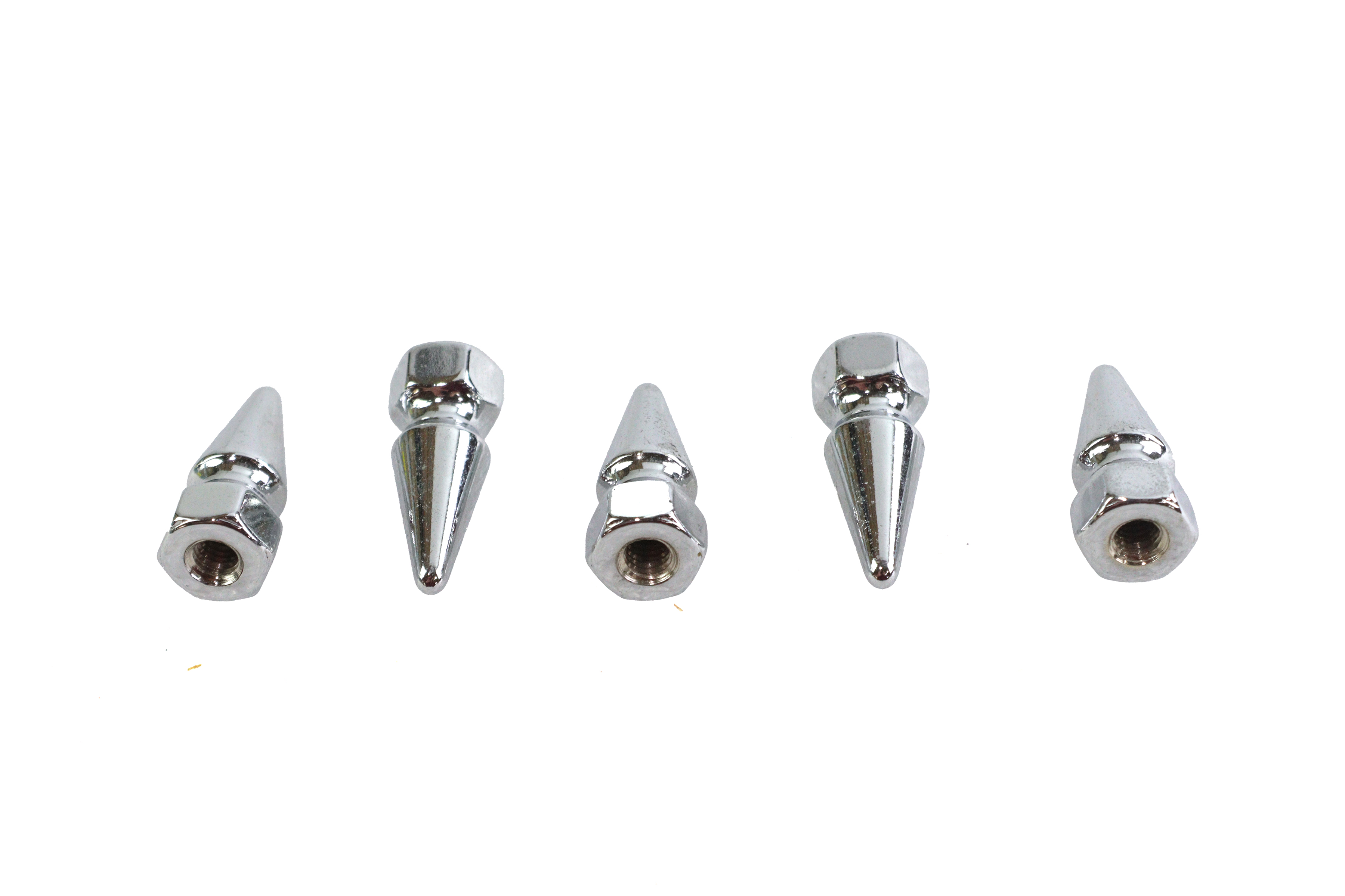 Chrome Pike Nut Fine 10-32 Thread