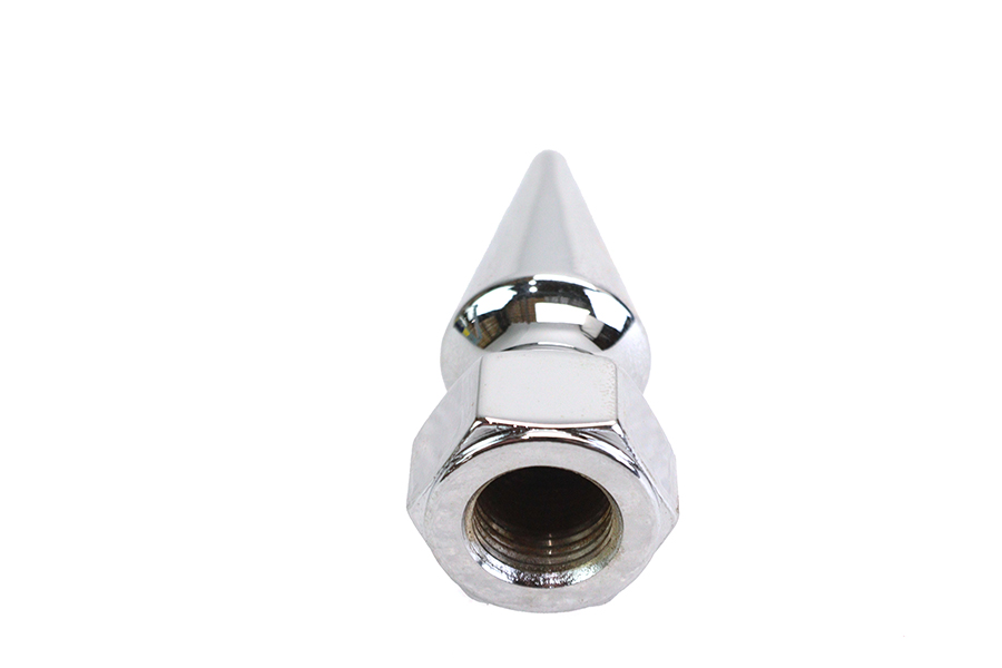 Chrome Pike Nut Fine 5/8"-18 Thread