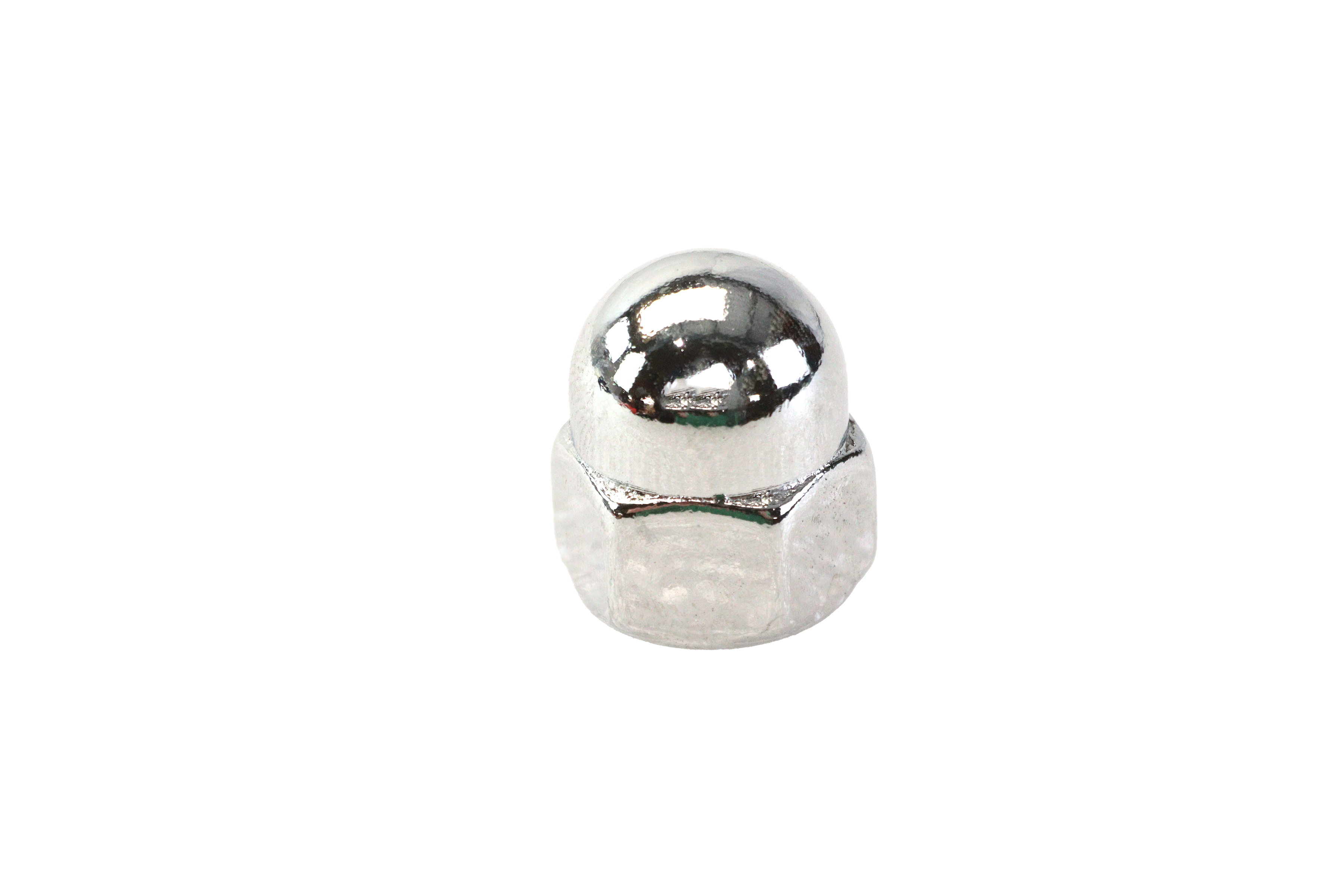 Chrome Acorn Nut Fine 1/2"-20 Thread