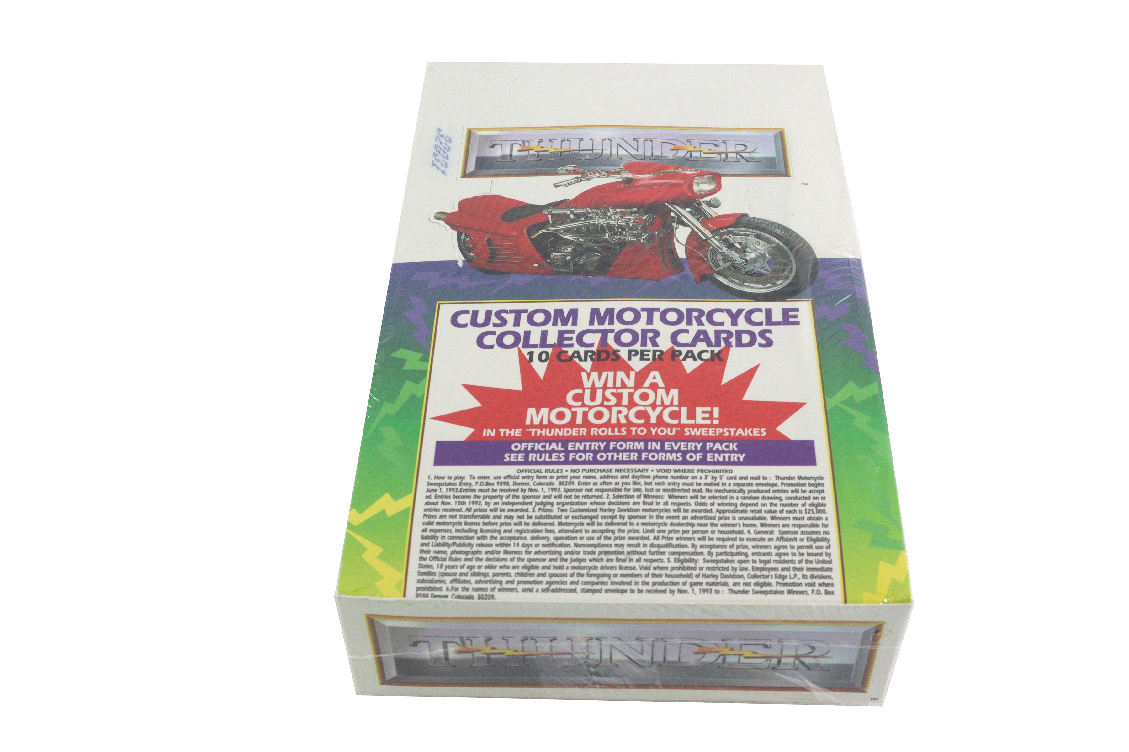 Thunder Custom Motorcycle Collector Cards