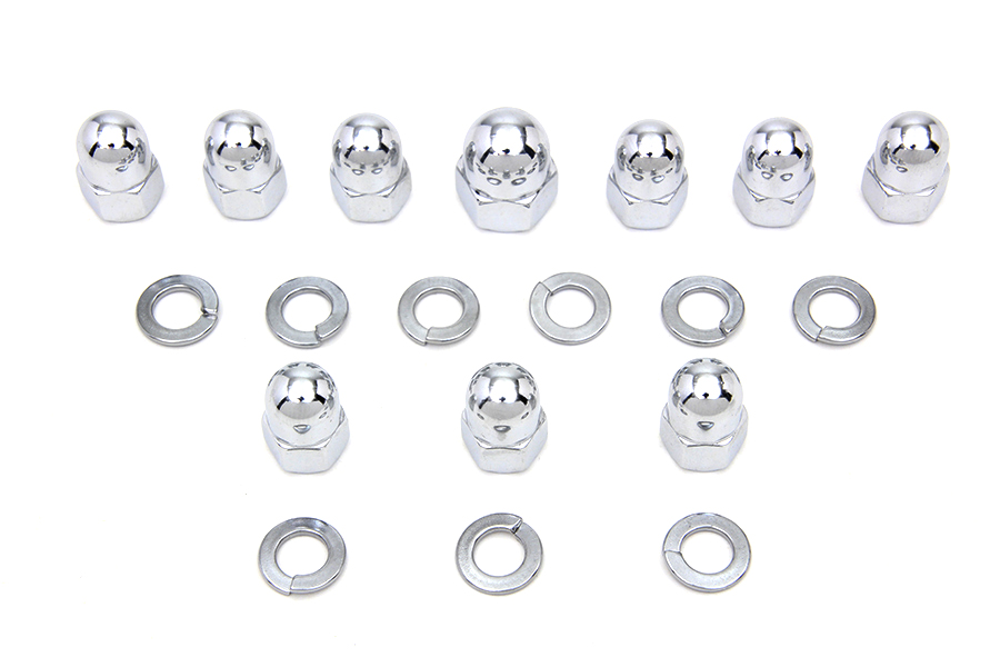Chrome Transmission Side Cover Kit