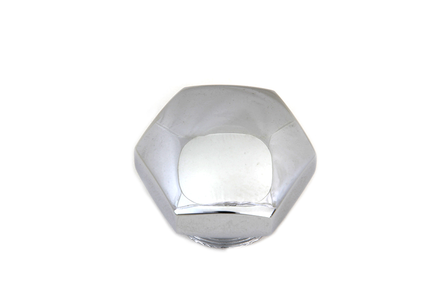Chrome Domed Triple Tree Fork Stem Nut