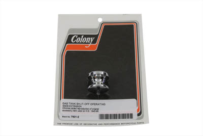 Chrome Gas Shut-Off Extension Knob