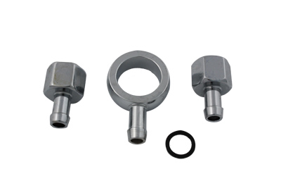 Chrome Gas Tank Fittings
