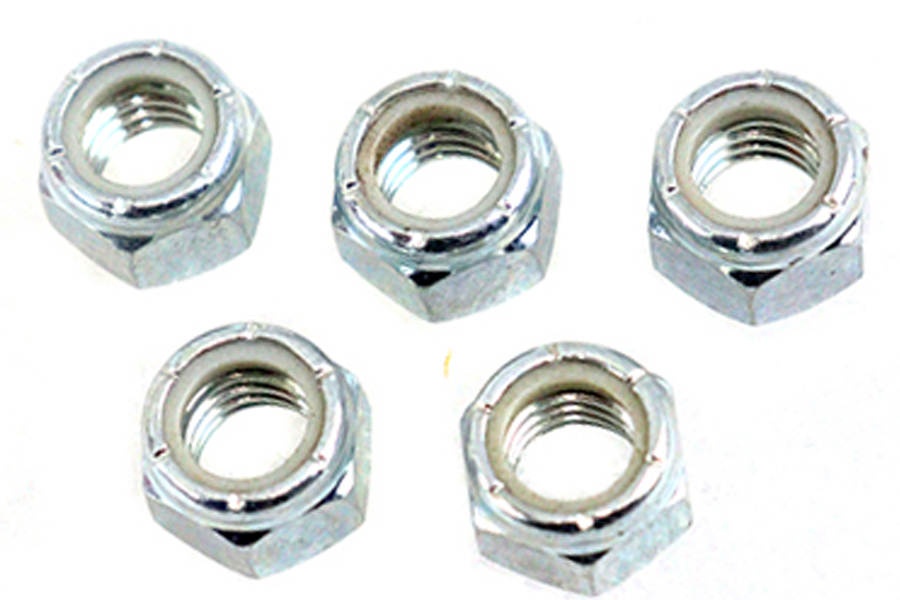 Zinc Plated Hex Nuts 7/16"-20 Nyloc