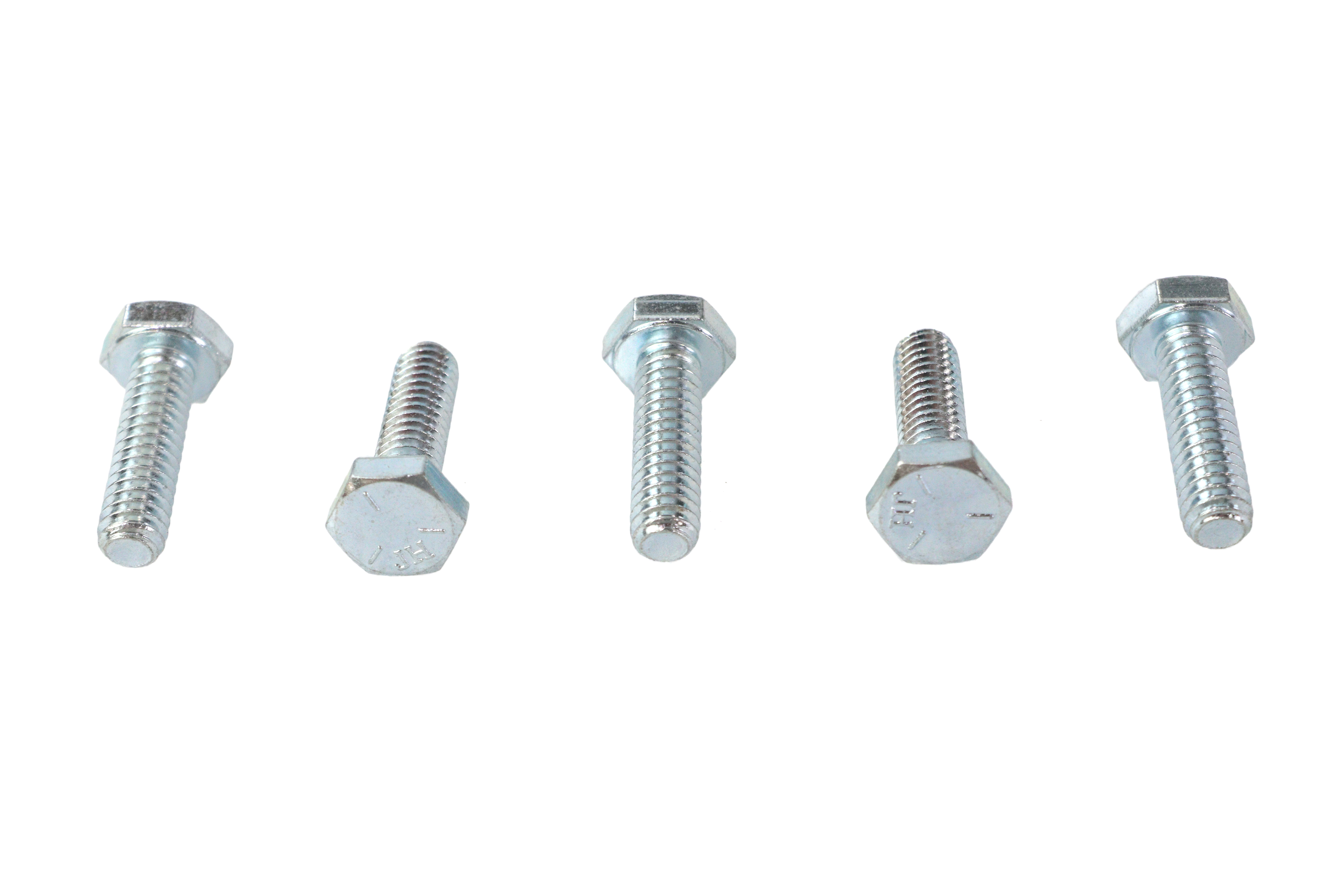 Hex Cap Bolts Zinc 1/4" X 7/8"