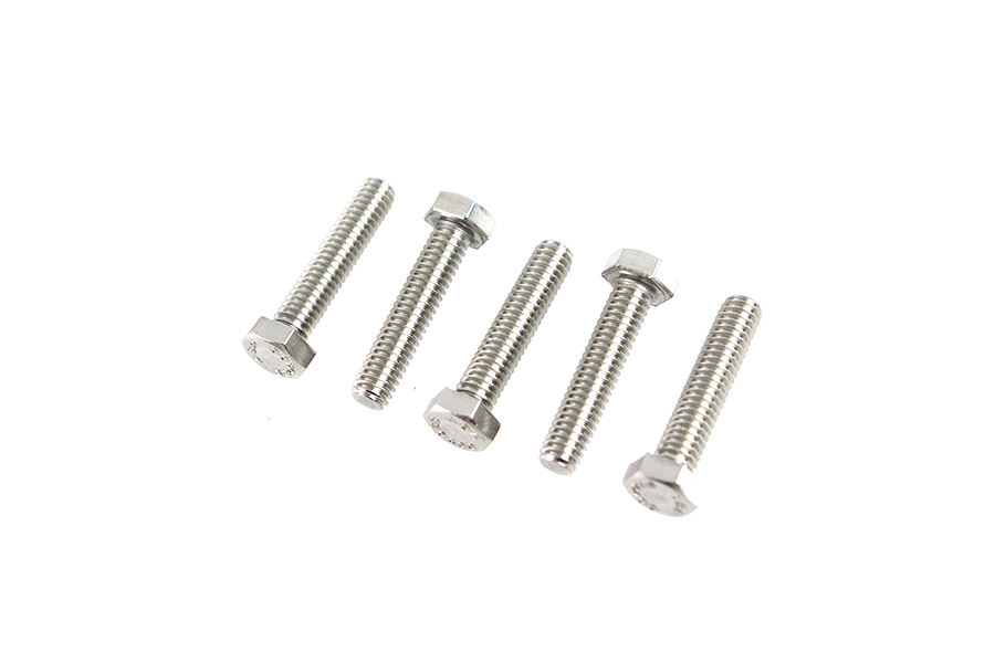 Hex Cap Bolts Zinc 1/4" X 1-1/4"
