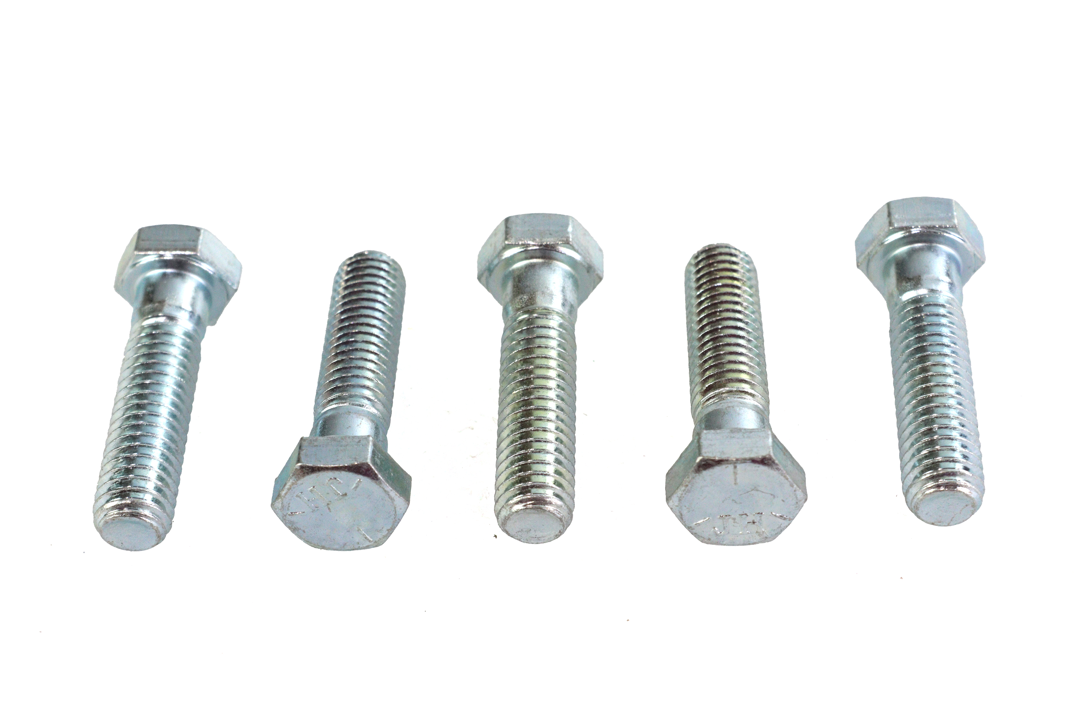 Hex Cap Bolts Zinc 3/8"-16 x 1-1/2"
