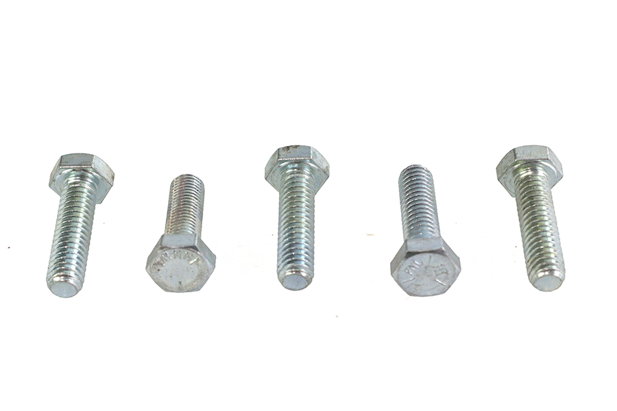 Zinc Hex Cap Bolts 5/16"-18 x 1-1/8"