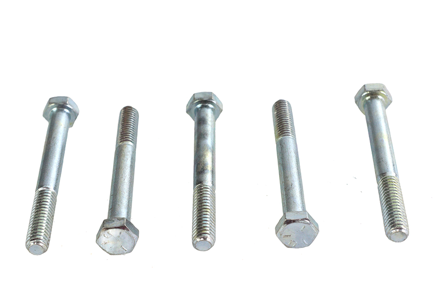 Zinc Hex Cap Bolts 5/16"-18 x 2-3/4"