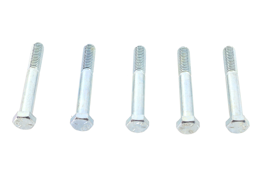 Zinc Hex Cap Bolts 3/8"-16 x 3-1/4"