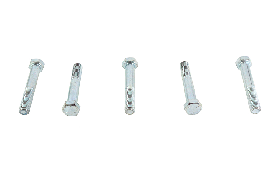 Zinc Hex Cap Bolts 1/2"-13 x 3-1/4"