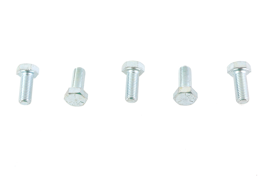 Zinc Hex Cap Bolts 1/4"-28 x 3"