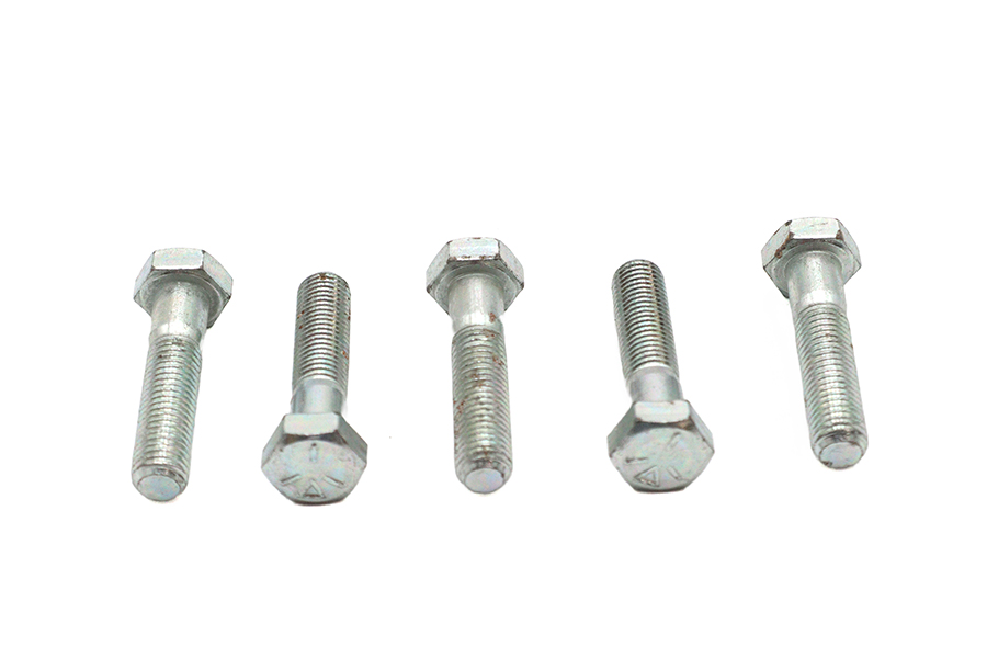 Zinc Hex Cap Bolts 5/16"-24 x 1-3/8"