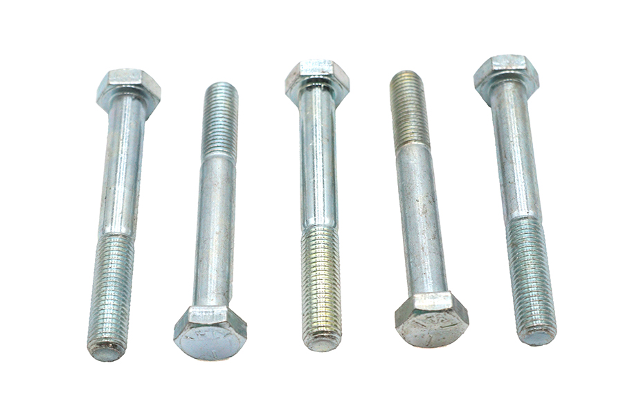 Zinc Hex Cap Bolts 5/16"-24 x 2-1/2"