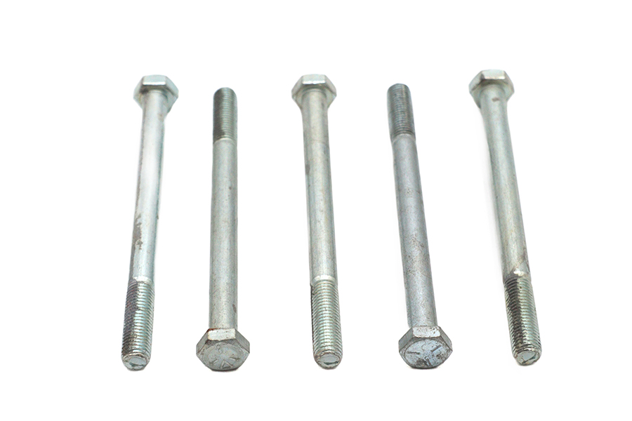 Zinc Hex Cap Bolts 5/16"-24 x 4"