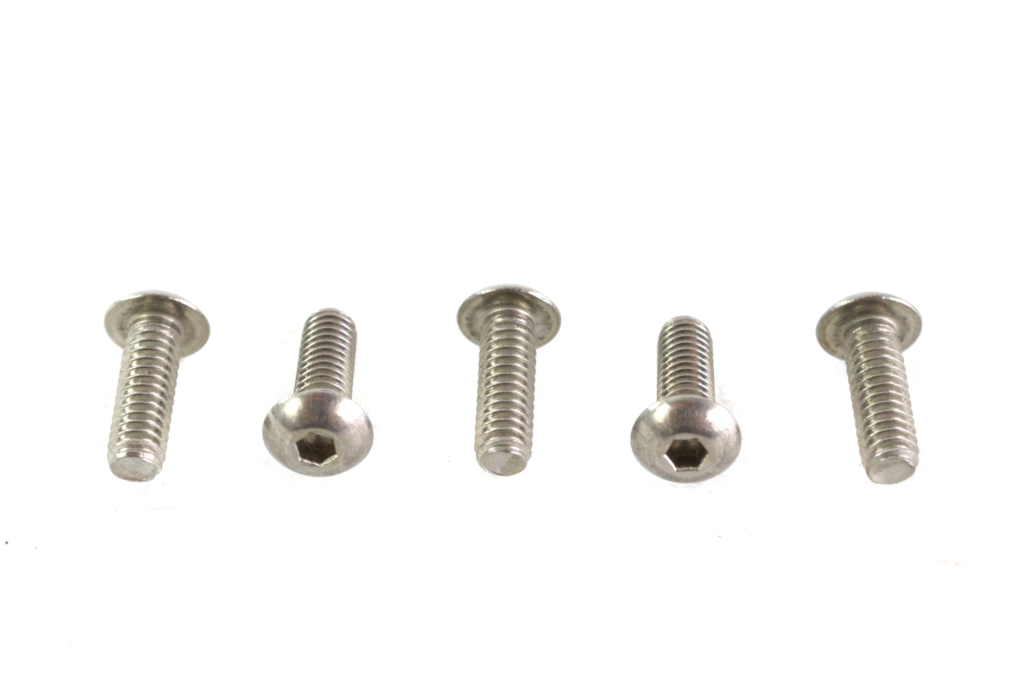 Allen Button Head Screws Stainless Steel 8-32" X 1/2"